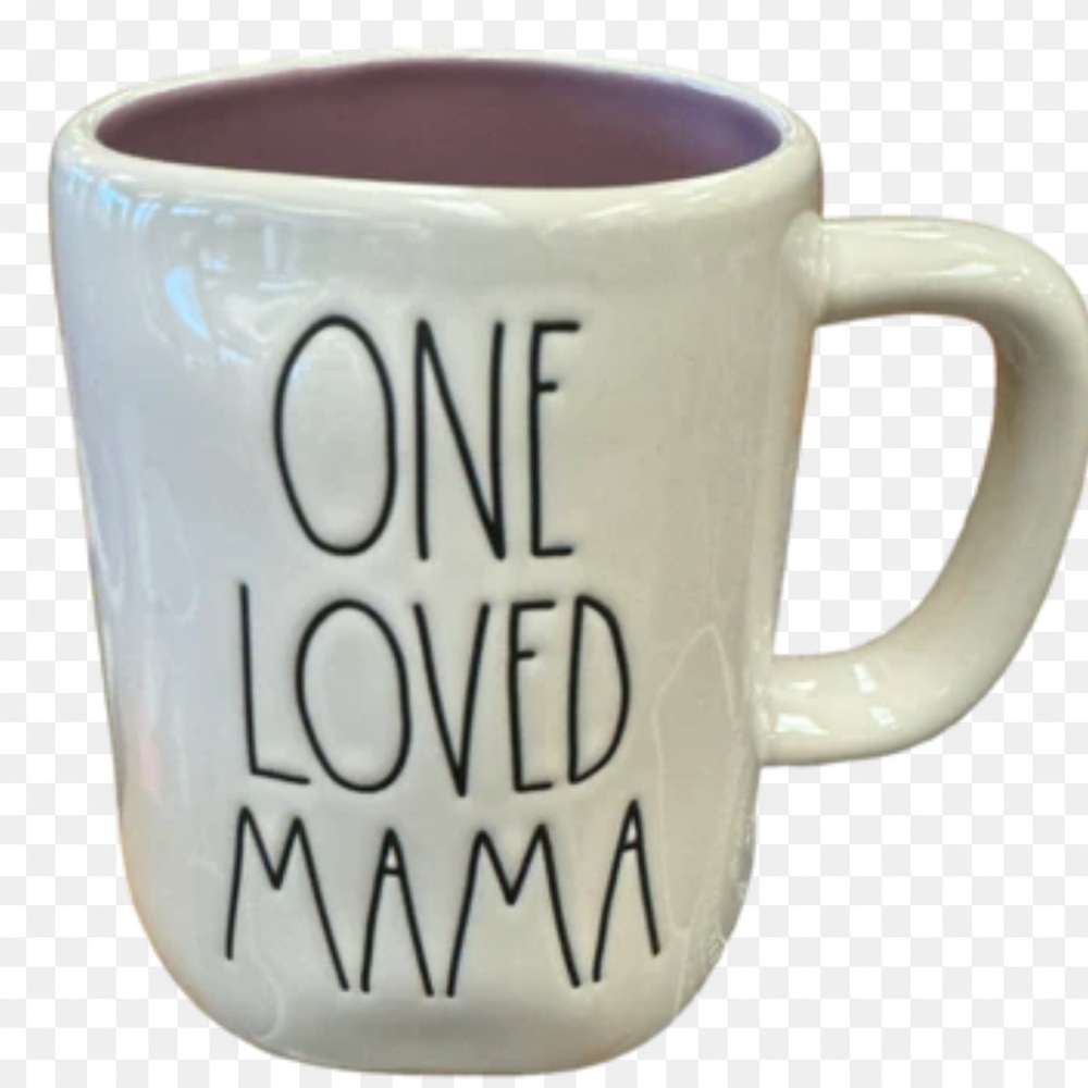 NEW Rae Dunn ONE LOVED MAMA Mug - Mother's Day / other occasion